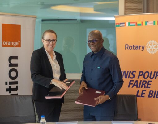 La Fondation Orange Côte d’Ivoire et le Rotary District 9101 s’unissent pour offrir une médiathèque moderne au Lycée Moderne 1 & 2 de Bondoukou